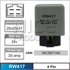 Relay RW417 - Nice Products | Universal Auto Spares