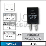 Relay RW424 - Nice Products | Universal Auto Spares