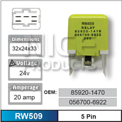 Relay RW509 - Nice Products | Universal Auto Spares