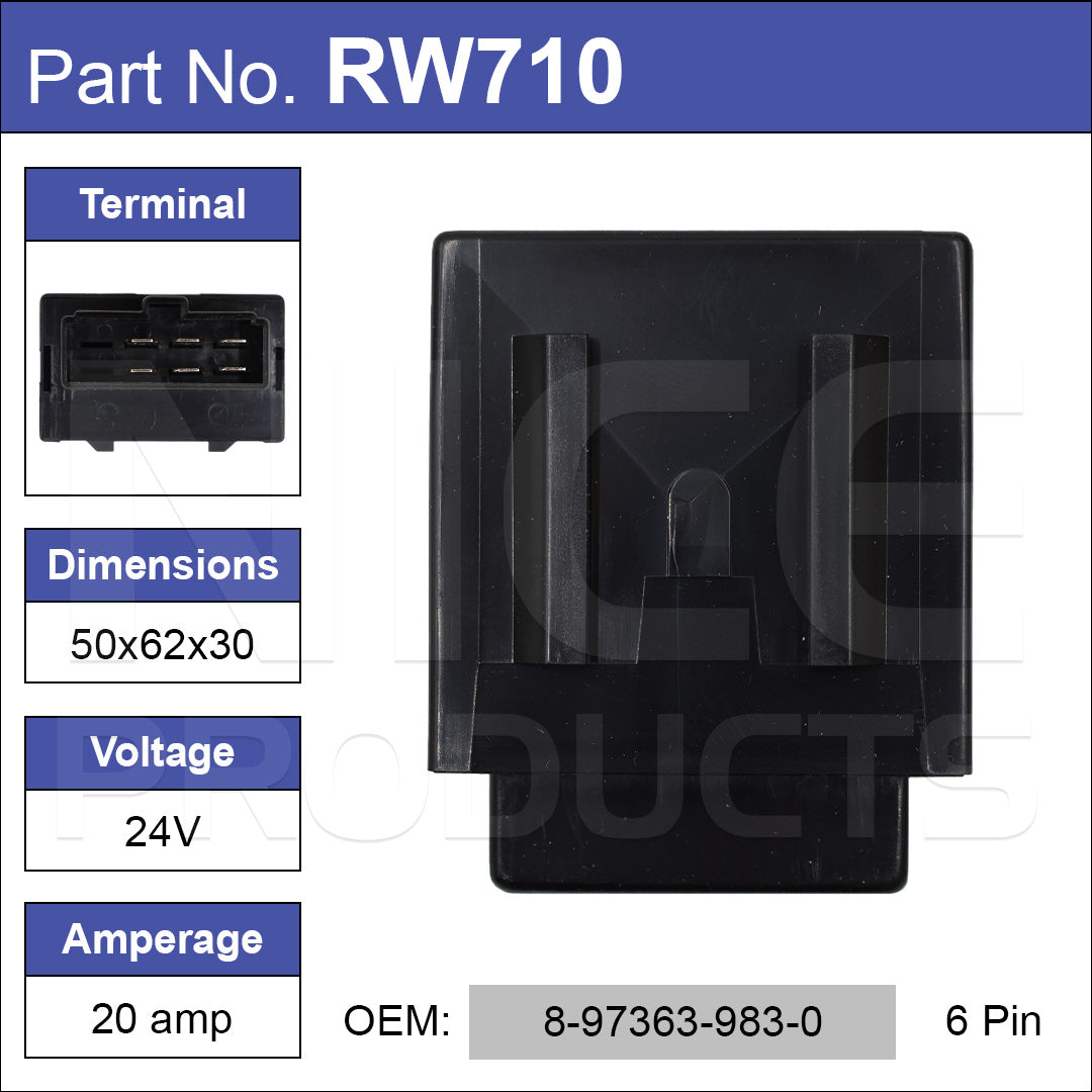 Relay RW710 - Nice Products | Universal Auto Spares