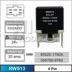Relay RW513 - Nice Products | Universal Auto Spares