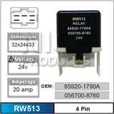 Relay RW513 - Nice Products | Universal Auto Spares