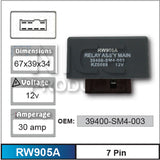 Relay RW905A - Nice Products | Universal Auto Spares