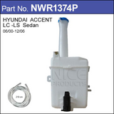 Washer Bottle With Washer Pump NWR1374P - Nice Products | Universal Auto Spares