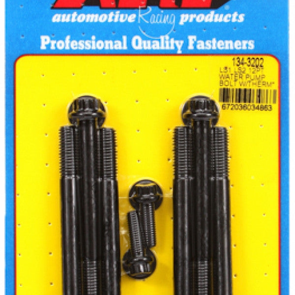 Water Pump/Thermostat Bolt Kit CHEV LS SERIES WATER PUMP KIT 134-3202 - ARP