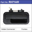 Door Handle RH71AR - Nice Products | Universal Auto Spares
