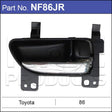 Door Handle NF86JR - Nice Products | Universal Auto Spares