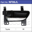 Door Handle NF86JL - Nice Products | Universal Auto Spares