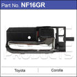 Door Handle NF16GR - Nice Products | Universal Auto Spares