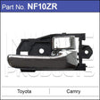 Inner Door Handle NF10ZR - Nice Products | Universal Auto Spares