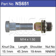 Stud & Nut NS651 - Nice Products | Universal Auto Spares