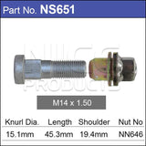 Stud & Nut NS651 - Nice Products | Universal Auto Spares