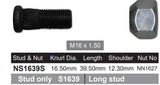 Stud & Nut NS1639S - Nice Products | Universal Auto Spares