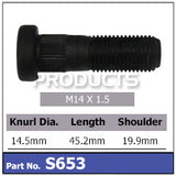 Wheel Stud S653 - Nice Products | Universal Auto Spares