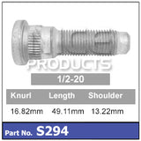 Wheel Stud S294 - Nice Products | Universal Auto Spares