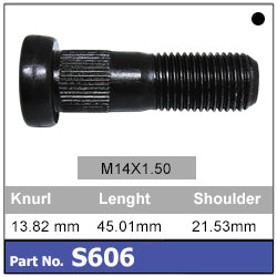 Wheel Stud S606 - Nice Products | Universal Auto Spares