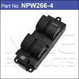 Power Window Switch NPW266-4 - Nice Products | Universal Auto Spares