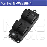 Power Window Switch NPW266-4 - Nice Products | Universal Auto Spares