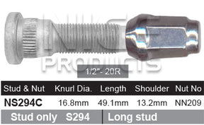 Stud & Nut NS294C - Nice Products | Universal Auto Spares