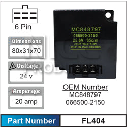 FLASHER RELAY FL404 - Nice Products | Universal Auto Spares