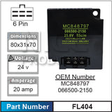 FLASHER RELAY FL404 - Nice Products | Universal Auto Spares