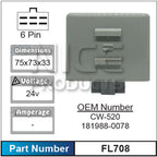 FLASHER RELAY FL708 - Nice Products | Universal Auto Spares