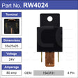 RELAY RW4024 - Nice Products | Universal Auto Spares