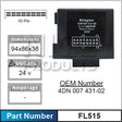 FLASHER RELAY FL515 - Nice Products | Universal Auto Spares
