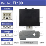 FLASHER RELAY FL109 - Nice Products | Universal Auto Spares