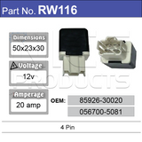 RELAY RW116 - Nice Products | Universal Auto Spares