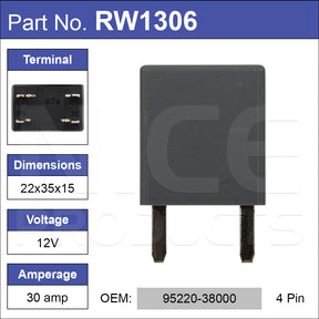 RELAY RW1306 - Nice Products | Universal Auto Spares