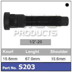 Wheel Stud S203 - Nice Products | Universal Auto Spares