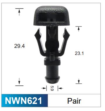 Washer Nozzle NWN621 - Nice Products | Universal Auto Spares