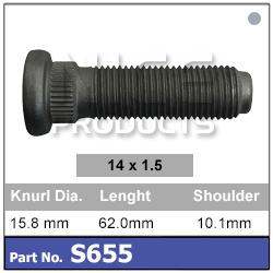 Wheel Stud S655 - Nice Products | Universal Auto Spares