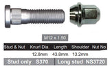 Stud & Nut NS370H - Nice Products | Universal Auto Spares