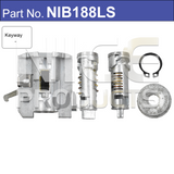 Ignition Barrel NIB188LS - Nice Products | Universal Auto Spares