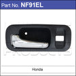 Door Handle NF91EL - Nice Products | Universal Auto Spares