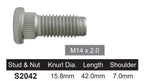 Wheel stud S2042 - Nice Products | Universal Auto Spares