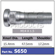 Wheel Stud S650 - Nice Products | Universal Auto Spares