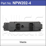 Power Window Switch NPW202-4 - Nice Products | Universal Auto Spares