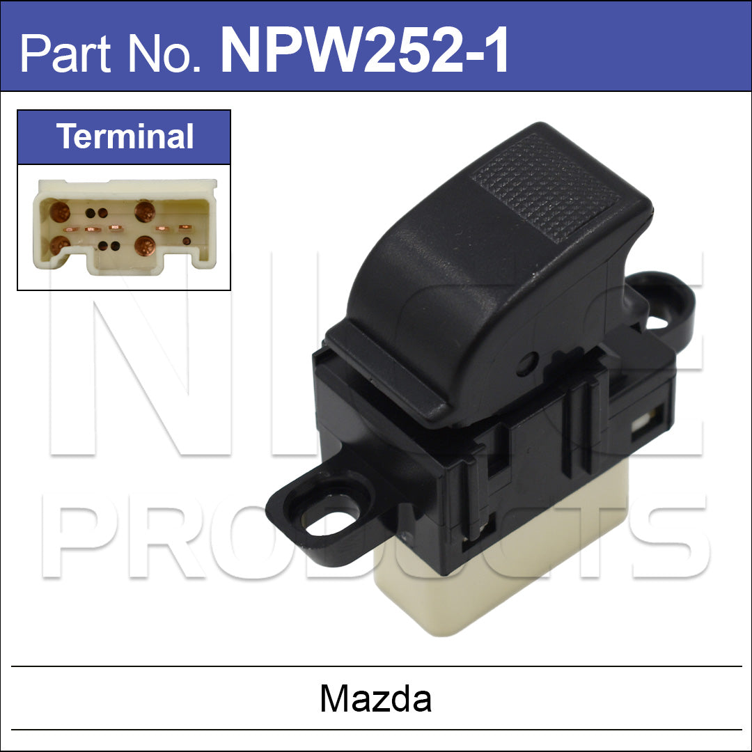 Power Window Switch NPW252-1 - Nice Products | Universal Auto Spares
