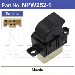 Power Window Switch NPW252-1 - Nice Products | Universal Auto Spares