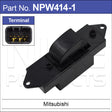Power Window Switch NPW414-1 - Nice Products | Universal Auto Spares