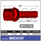 HEX BOLT MB353R - Nice Products | Universal Auto Spares