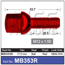 HEX BOLT MB353R - Nice Products | Universal Auto Spares