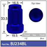 SPLINE WHEEL NUT BJ234BL - Nice Products | Universal Auto Spares