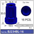SPLINE WHEEL NUT BJ234BL-16 - Nice Products | Universal Auto Spares
