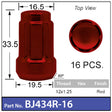 SPLINE WHEEL NUT BJ434R-16 - Nice Products | Universal Auto Spares