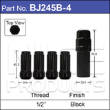 WHEEL NUT SPLINE BJ245B-4 - Nice Products | Universal Auto Spares