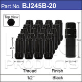 WHEEL NUT SPLINE BJ245B-20 - Nice Products | Universal Auto Spares